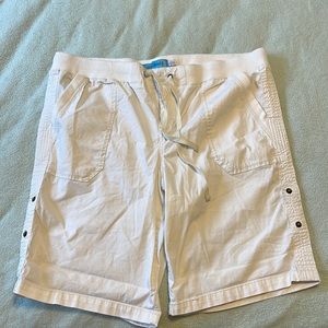 Ocean Breeze roll cuff shorts
